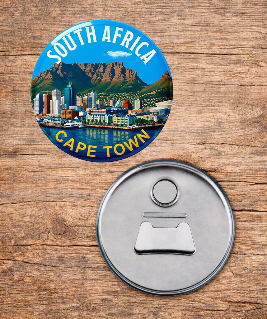 Cape Town - Table Mountain -South African Fridge Magnet