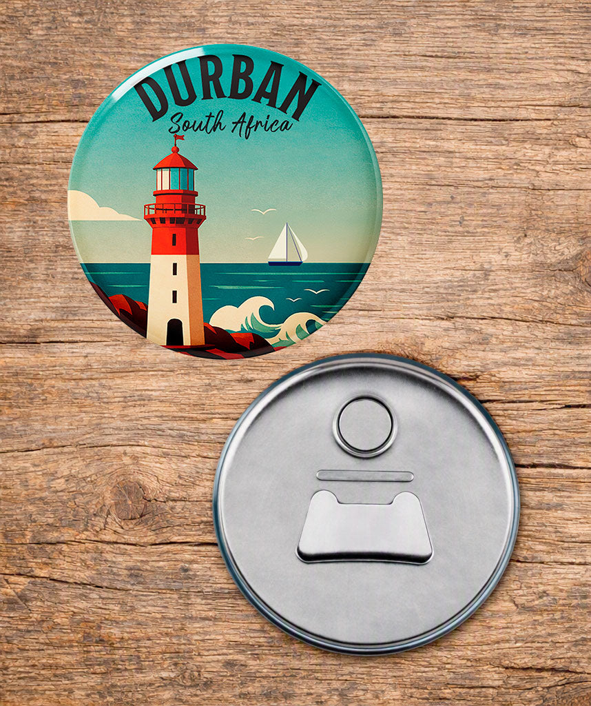 Durban Lighthouse - South African Fridge Magnet