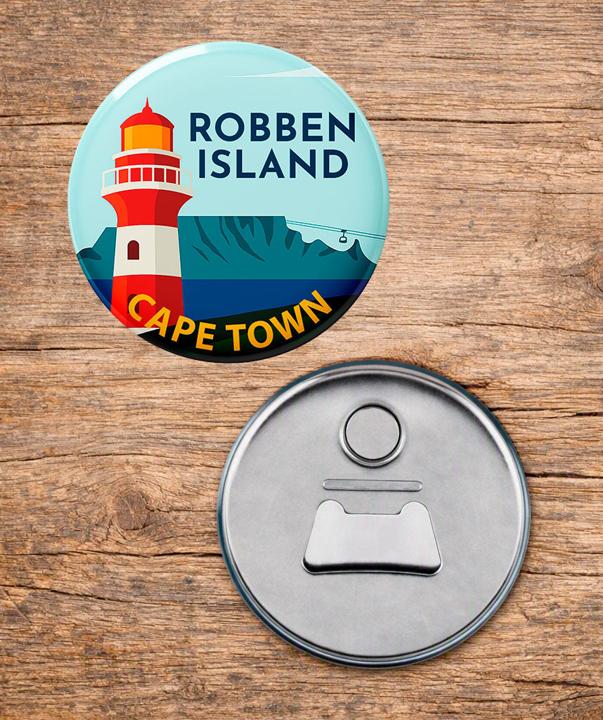 Robben Island - South African Fridge Magnet