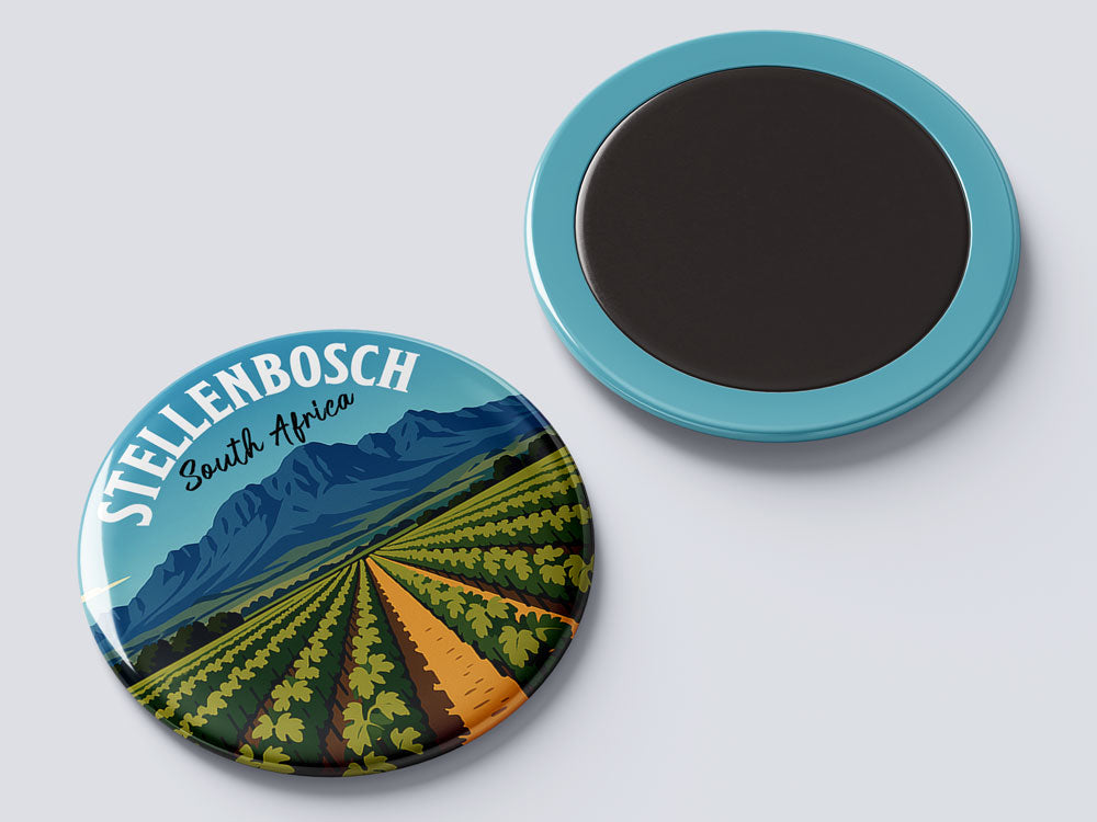 Stellenbosch Vineyards - South African Fridge Magnet