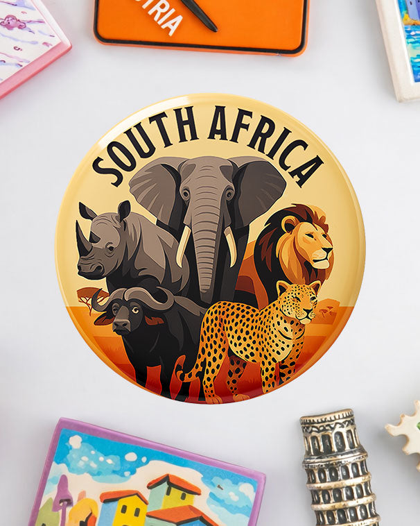 Big 5 - South African Fridge Magnet