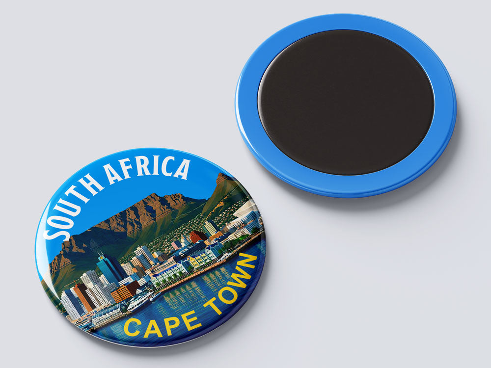 Cape Town - Table Mountain -South African Fridge Magnet