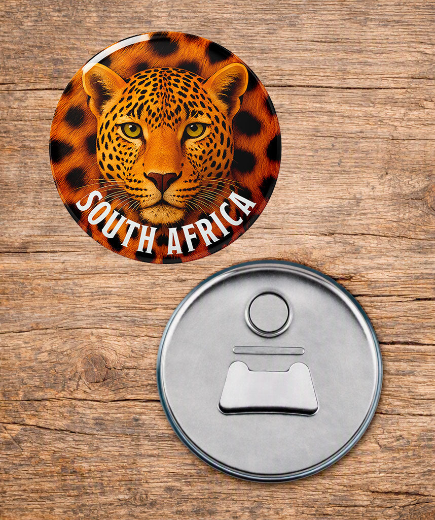 Leopard - South African Fridge Magnet