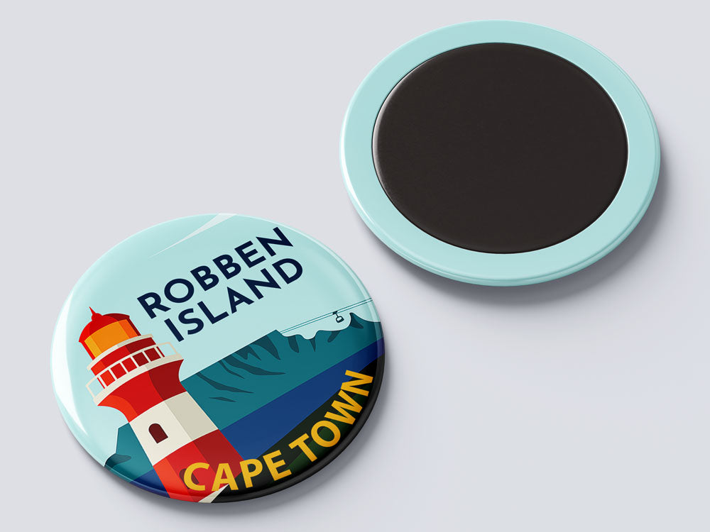 Robben Island - South African Fridge Magnet