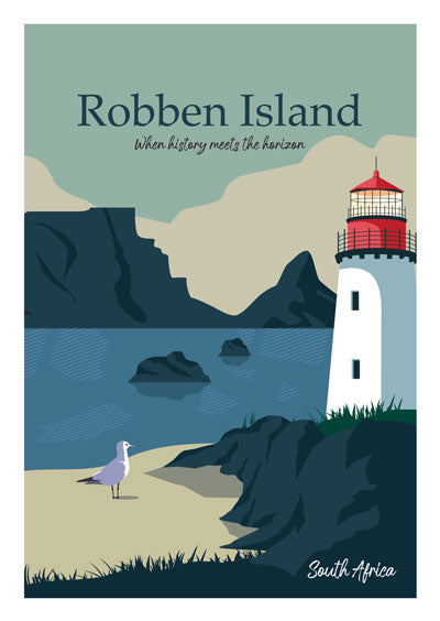 Robben Island - South African Poster