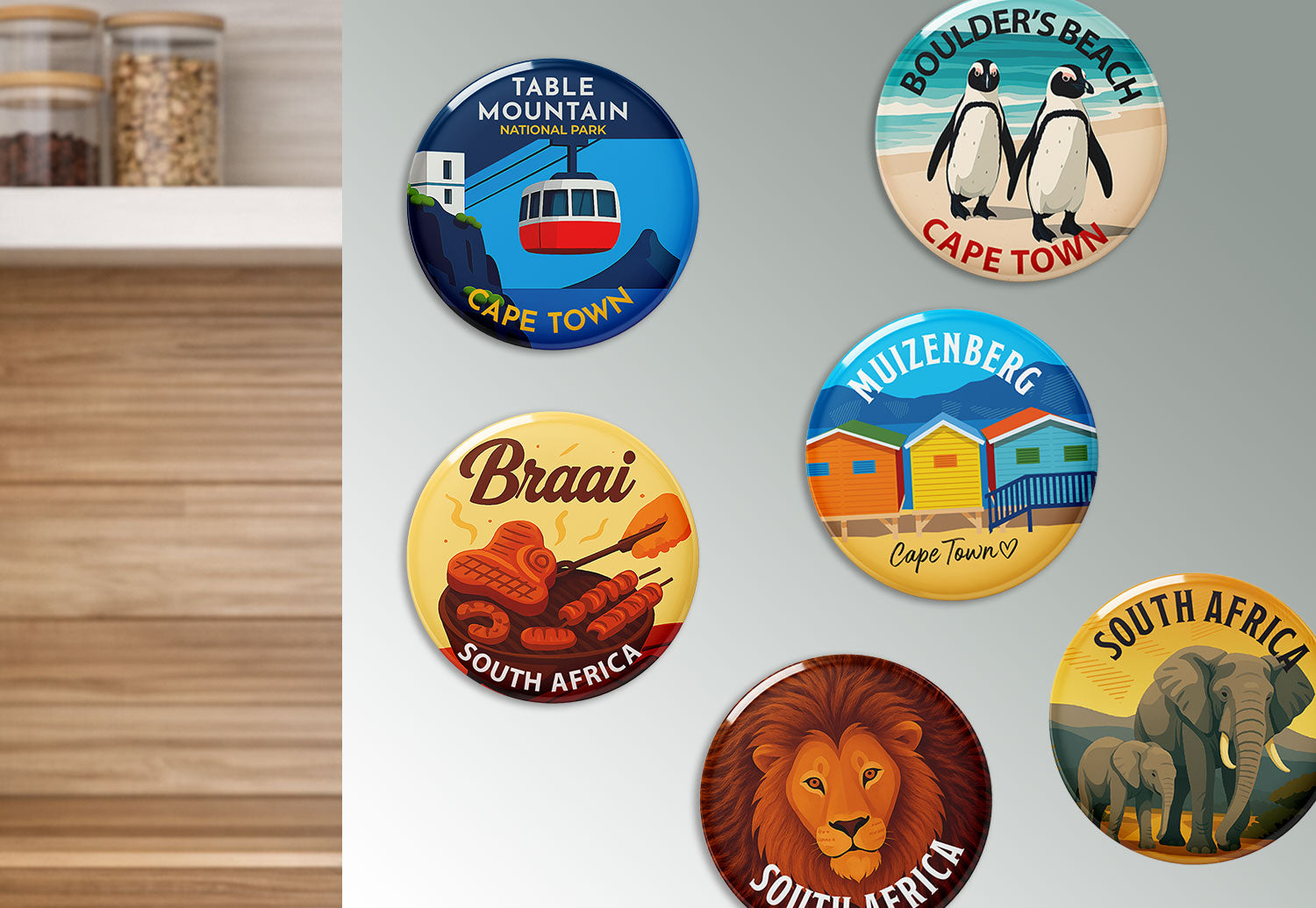 Fridge Magnets & Magnetic Bottle Openers