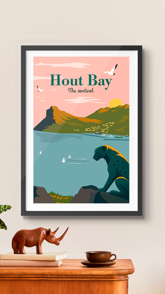 Cape Town Hout Bay Poster - South African Posters