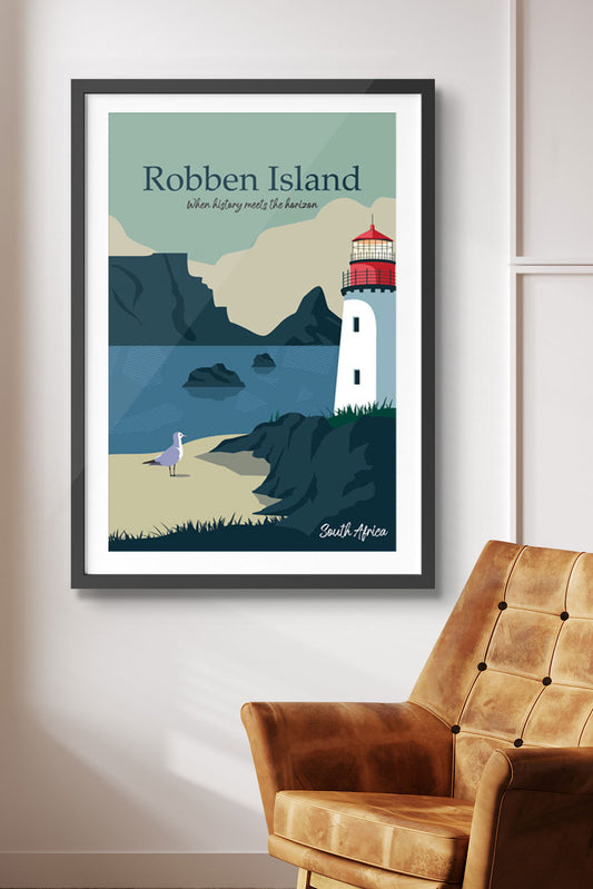 Robben Island - South African Poster