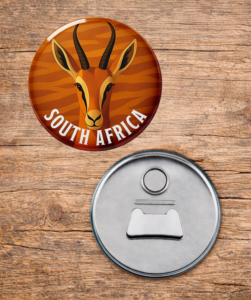 Springbok - South African Fridge Magnet