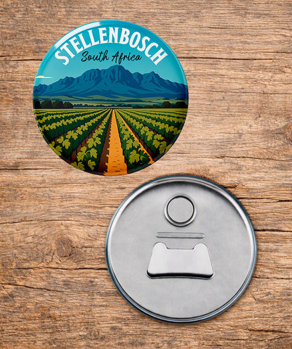 Stellenbosch Vineyards - South African Fridge Magnet