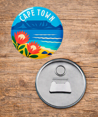 Cape Town Table View - South African Fridge Magnet