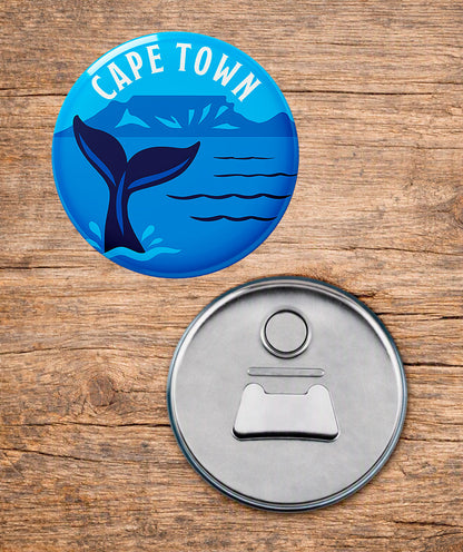 Cape Town Whale - South African Fridge Magnet