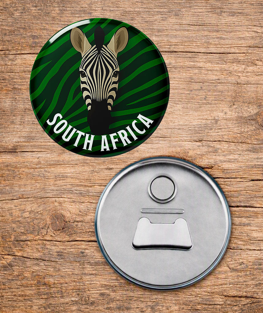 South African Fridge Magnet – Zebra