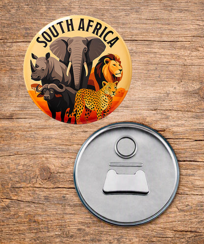 Big 5 - South African Fridge Magnet