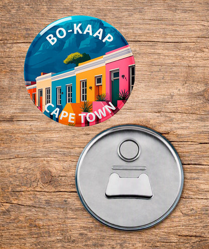 Bo-Kaap Cape Town - South African Fridge Magnet