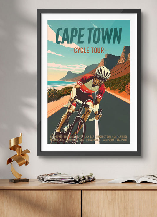 Cycle Tour - South African Poster