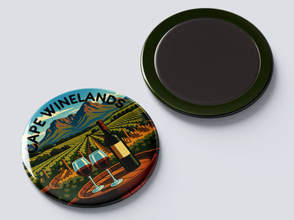 Cape Winelands - South African Fridge Magnet