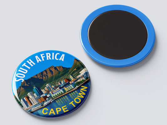 Cape Town - Table Mountain -South African Fridge Magnet