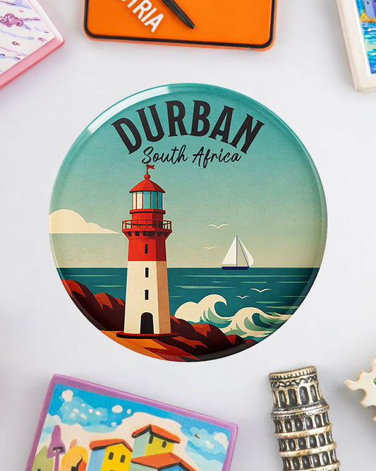 Durban Lighthouse - South African Fridge Magnet