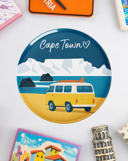 Cape Town Kombi - South African Fridge Magnet