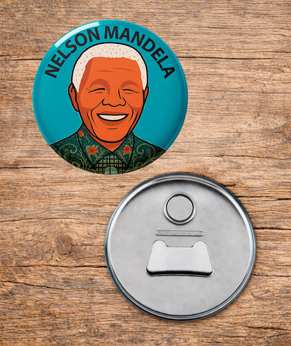 Nelson Mandela - South African Fridge Magnet