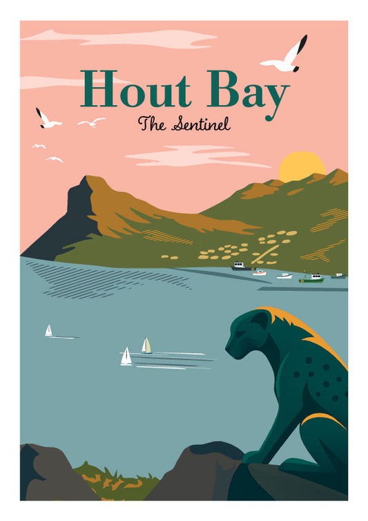 Cape Town Hout Bay Poster - South African Posters