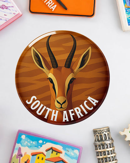 Springbok - South African Fridge Magnet